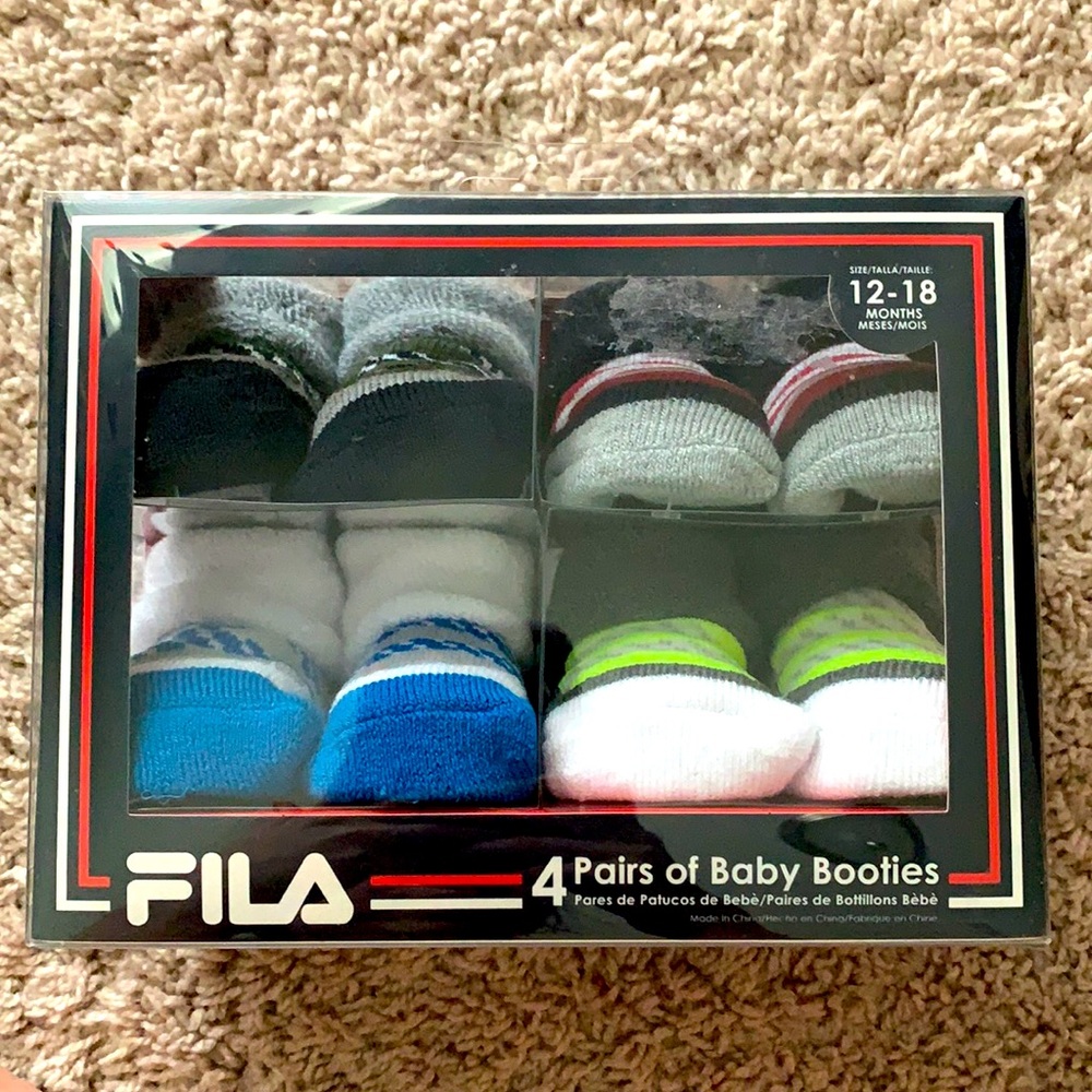 Fila baby socks